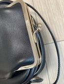 Shoulder Bags Yohji Yamamoto Cow Leather Metal Clasp