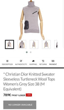 Christian Dior Sleeveless 03Aw