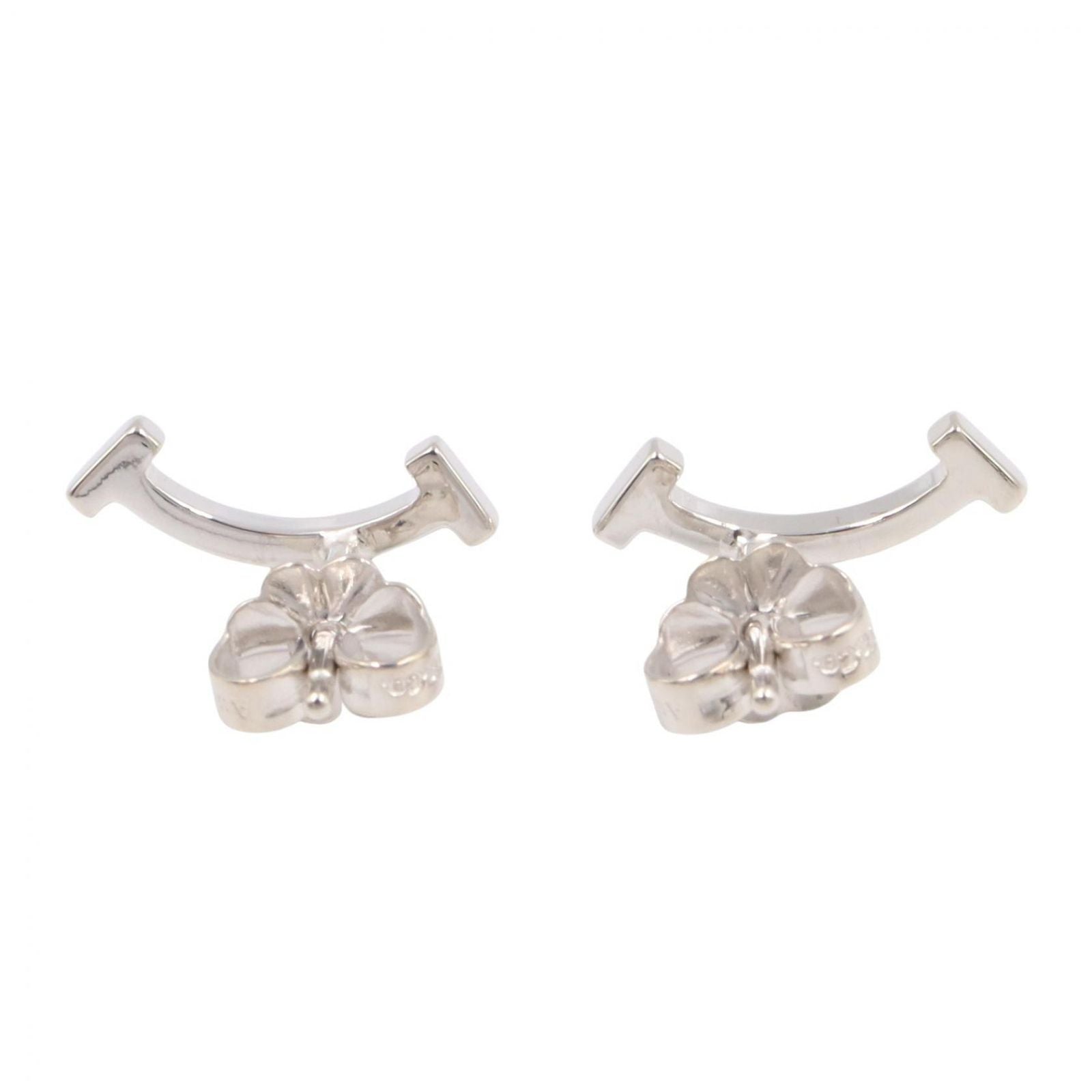 Tiffany Earrings (For One Ear) Co T K18Wg Used A