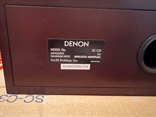 Denon Center Speaker Sc-C37