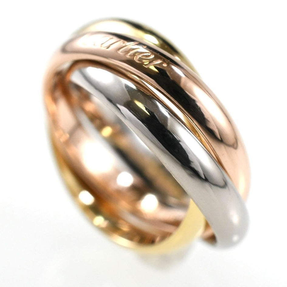 Cartier Ring Mm K18 Size:47 Au750 3