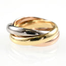 Cartier Ring Mm K18 Size:47 Au750 3