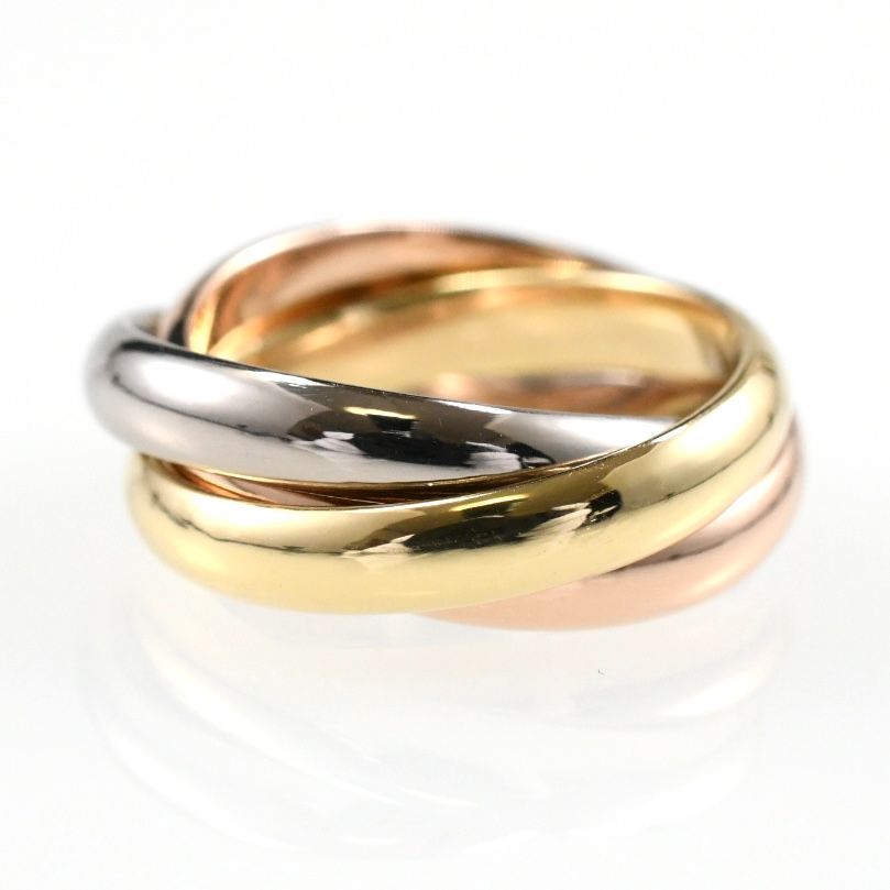 Cartier Ring Mm K18 Size:47 Au750 3