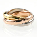 Cartier Ring Mm K18 Size:47 Au750 3