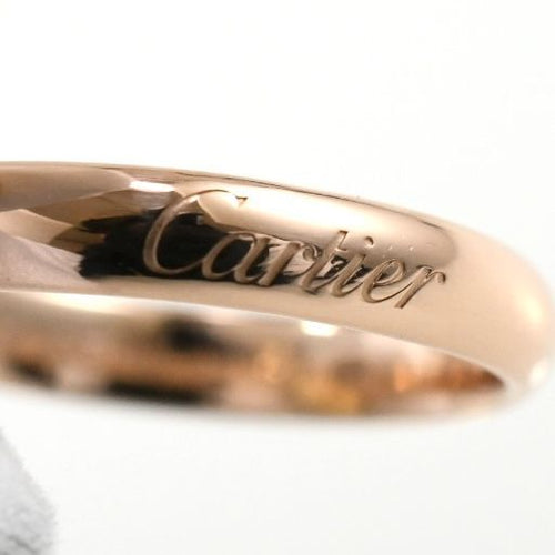 Cartier Ring Mm K18 Size:47 Au750 3