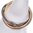 Cartier Ring 5P 50 K18Yg/Wg/Pg #192064