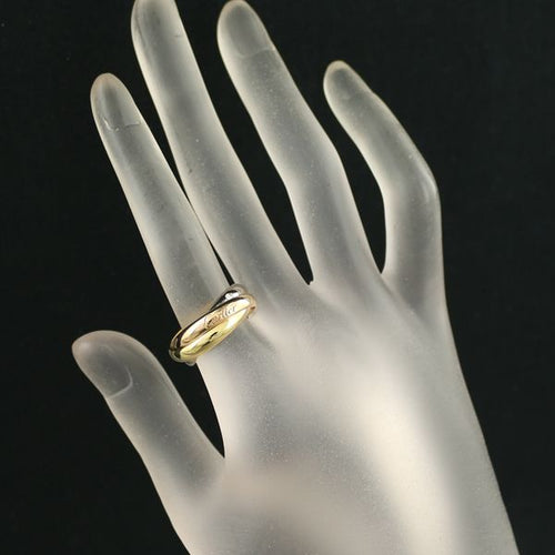 Cartier Ring 5P 50 K18Yg/Wg/Pg #192064