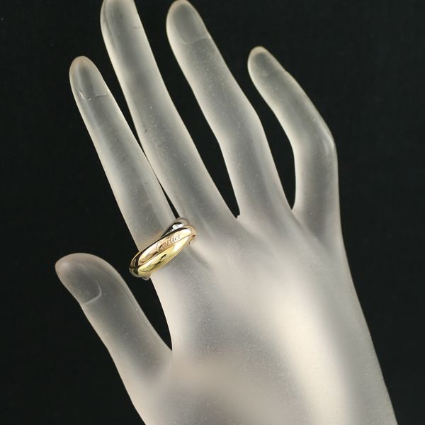 Cartier Ring 5P 50 K18Yg/Wg/Pg #192064