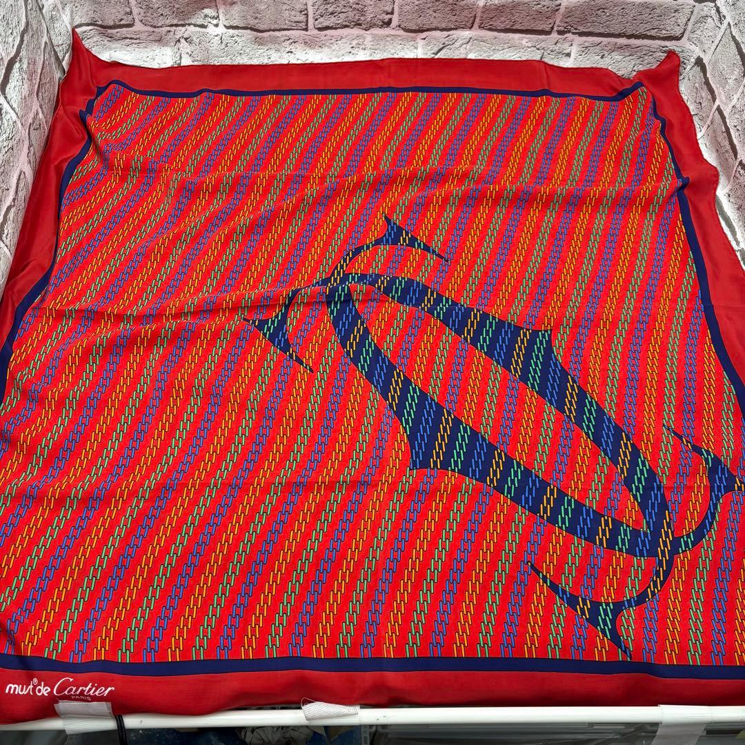 Cartier Bandanas Thin Scarves 100%