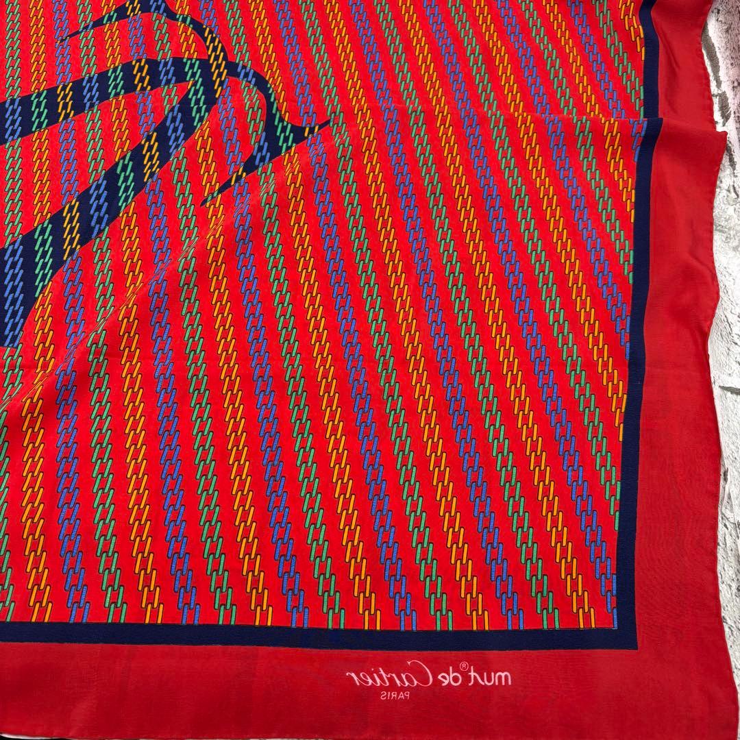 Cartier Bandanas Thin Scarves 100%