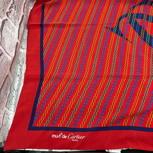 Cartier Bandanas Thin Scarves 100%