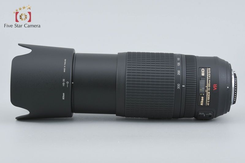 Nikon Lens (Zoom) Af-S Nikkor 70-300Mm F/4.5-5.6 G Ed Vr