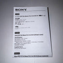 Zoom Lenses Sony 16-50Mm Selp16502