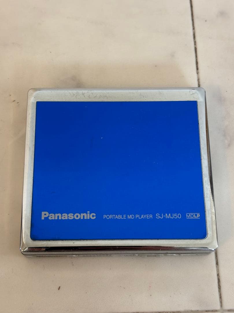 Panasonic Portable Md Player Sj-Mj50