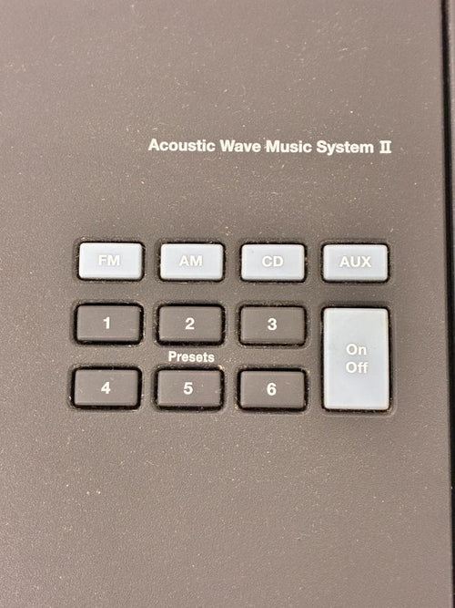 Cd, Md Cassette Decks Bose Acousticwavesystem Ii Aux 956