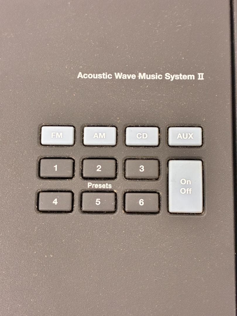 Cd, Md Cassette Decks Bose Acousticwavesystem Ii Aux 956