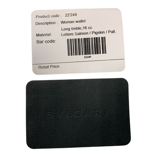 Bvlgari Long Wallet 3841 3 22249