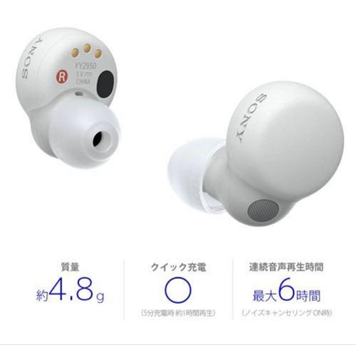 Sony Wireless Earphones Linkbuds S Wf-Ls900Nwc