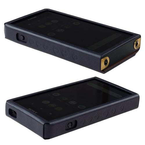 Others Miter Sony Walkman Nw-Zx707 Zx706 Pu Case Cover For Zx700 (Black)