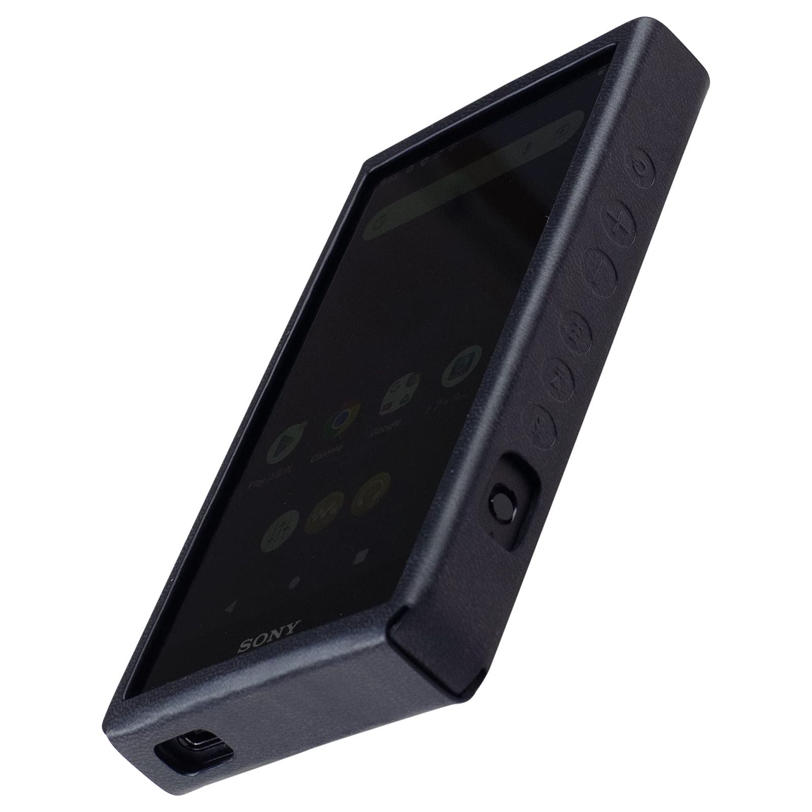Others Miter Sony Walkman Nw-Zx707 Zx706 Pu Case Cover For Zx700 (Black)