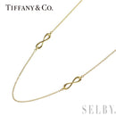 Tiffany Necklace K18Yg