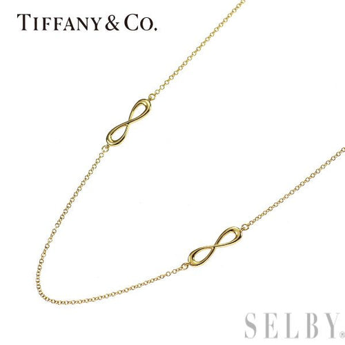 Tiffany Necklace K18Yg