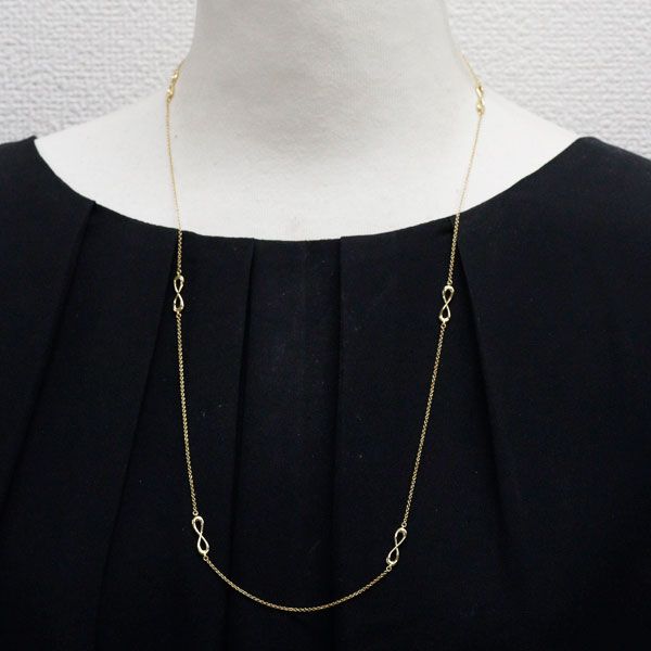 Tiffany Necklace K18Yg
