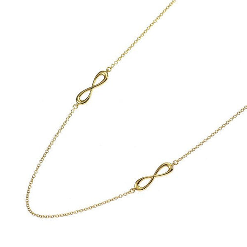 Tiffany Necklace K18Yg