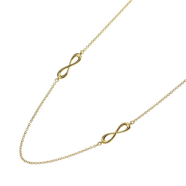 Tiffany Necklace K18Yg