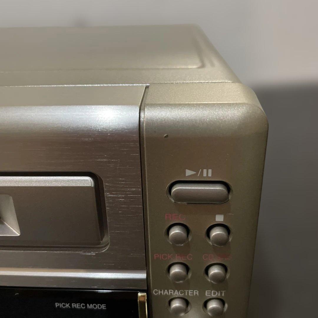 Denon Cd Md Cassette Deck Dmd-M10E