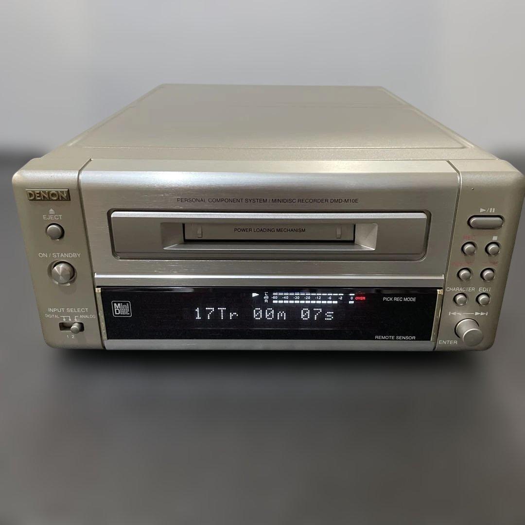 Denon Cd Md Cassette Deck Dmd-M10E