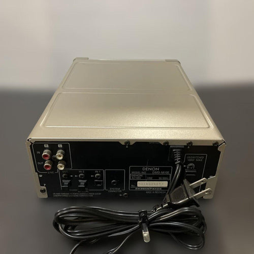 Denon Cd Md Cassette Deck Dmd-M10E