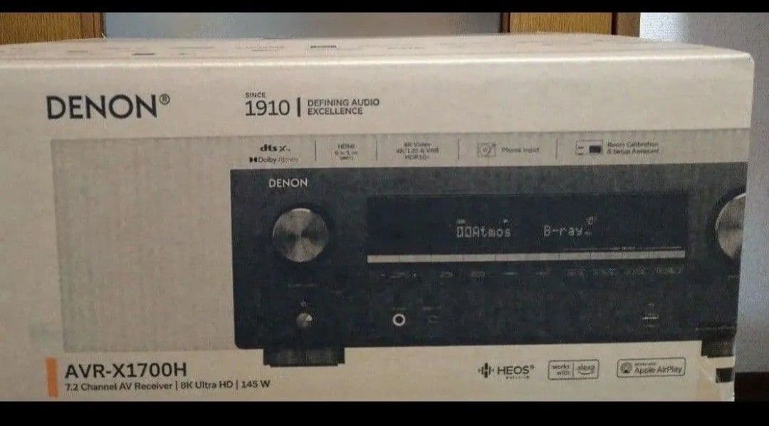 Denon Av Amplifiers Avr-X1700H