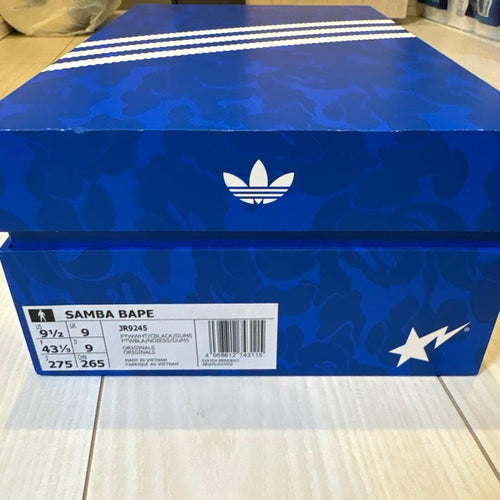 A Bathing Ape Sneakers Adidas X Samba Bape 27.5