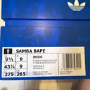 A Bathing Ape Sneakers Adidas X Samba Bape 27.5