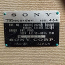 Sony Other Tapecorder Model 464
