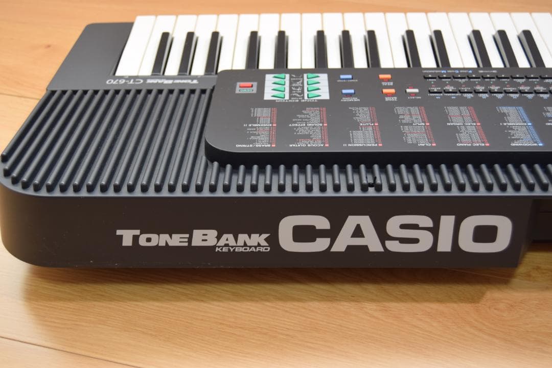 Casio Keyboard Electronic Piano Ct-670 Super Cd Sound Composer