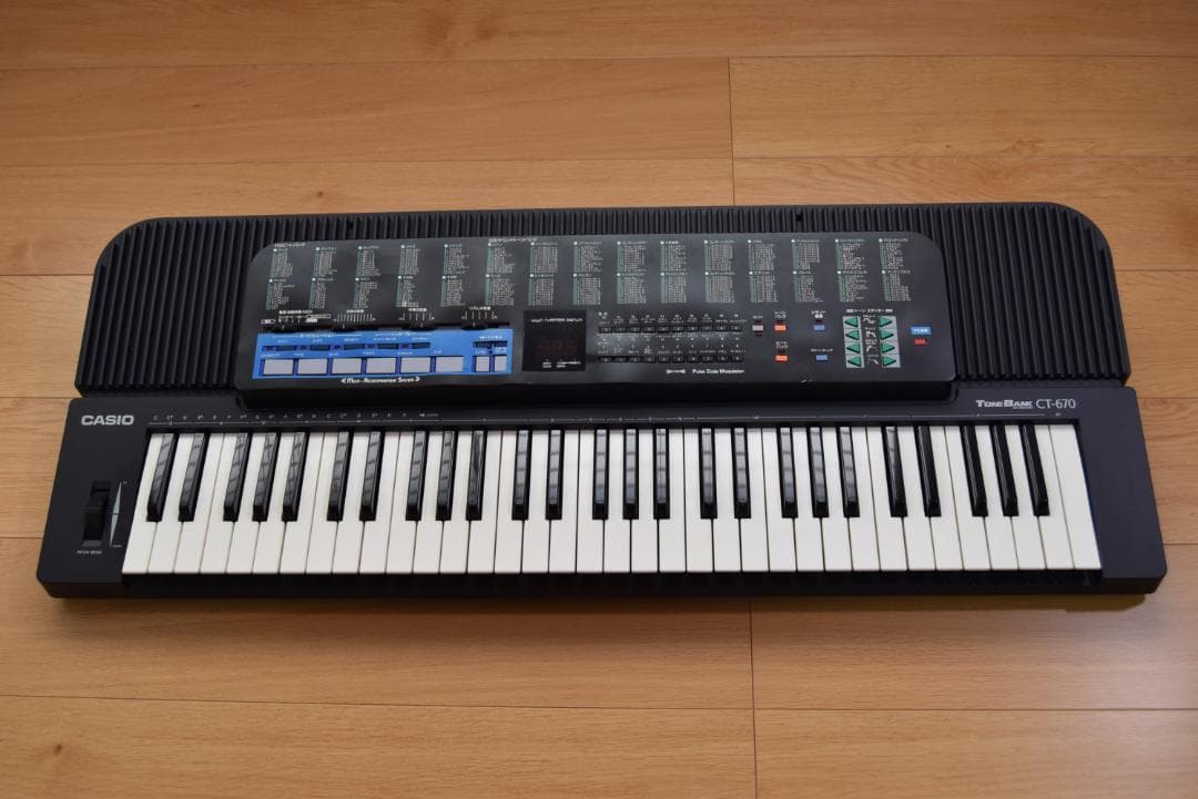 Casio Keyboard Electronic Piano Ct-670 Super Cd Sound Composer