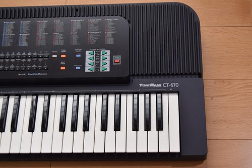 Casio Keyboard Electronic Piano Ct-670 Super Cd Sound Composer