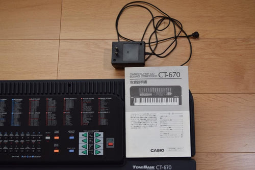 Casio Keyboard Electronic Piano Ct-670 Super Cd Sound Composer