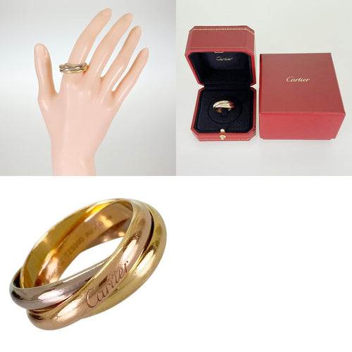 Cartier Ring K18Yg 21 (61) Sst