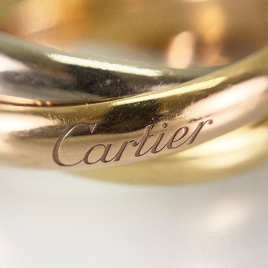Cartier Ring K18Yg 21 (61) Sst
