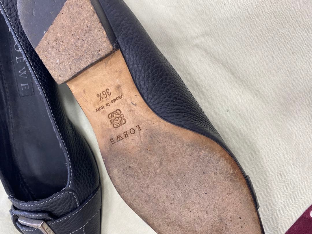 Loewe Loafers Dress Shoes 362/1 23.5 24