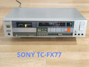 Sony Cd, Md Cassette Decks Tc-Fx77