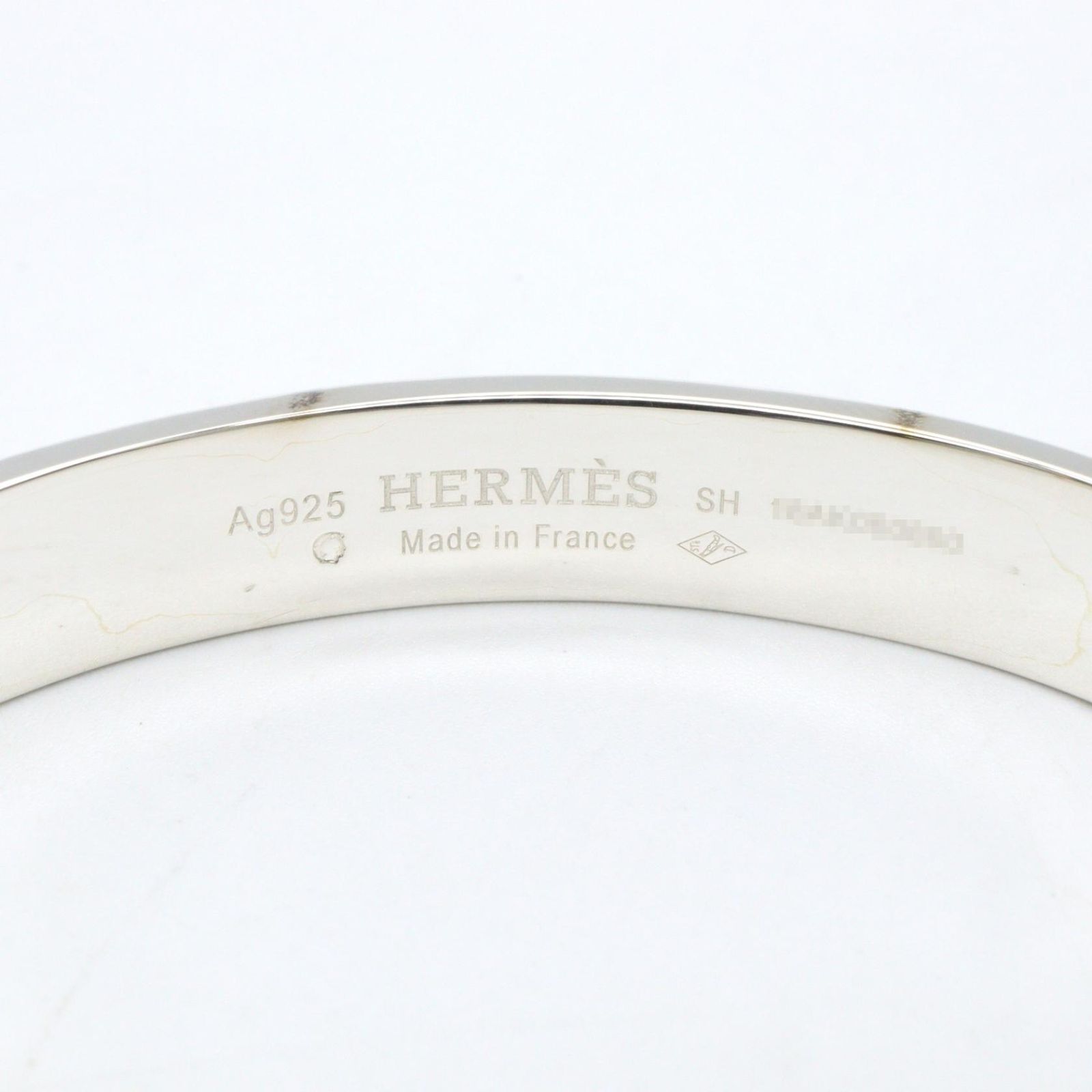 Hermes Bangle Wristband Sh 925 Used A