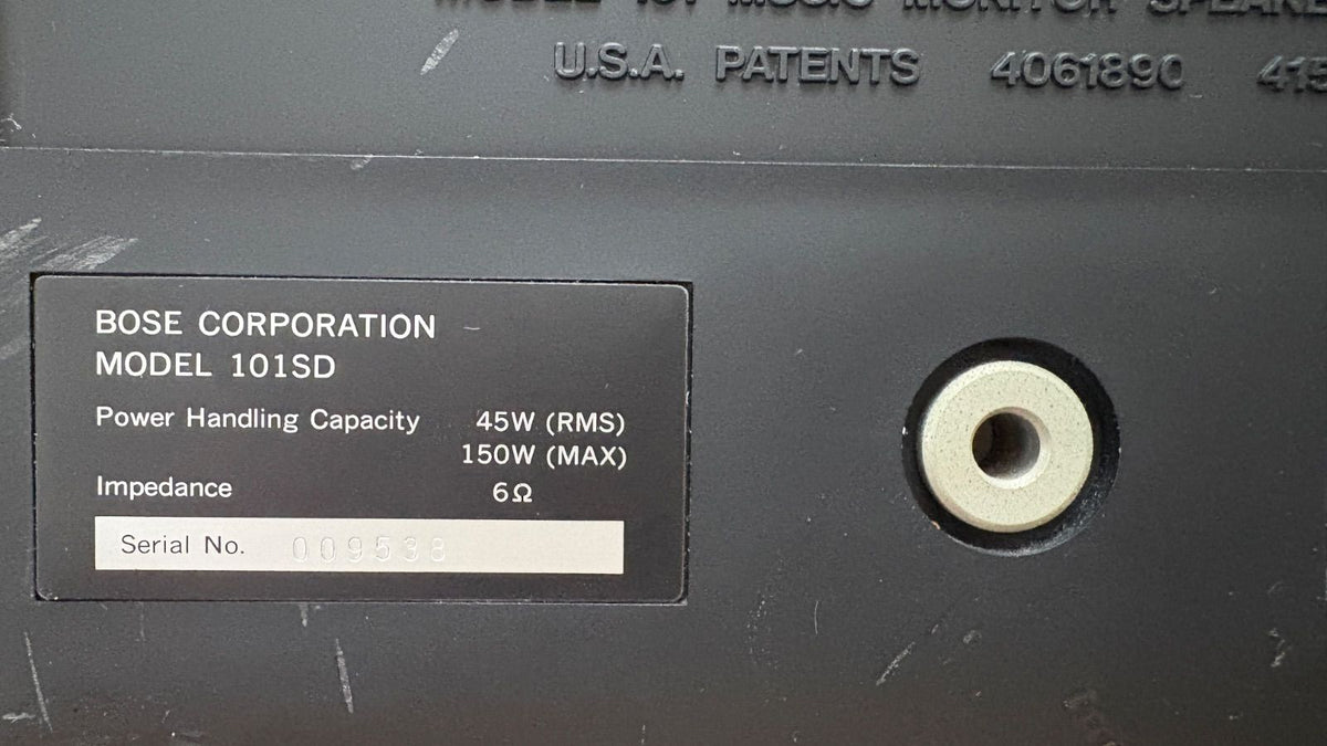 Bose Power Amplifier 101Sd 1705