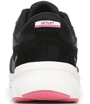 Sneakers Ryka Womenskylift Mesh And Leather Fitness Walking Blackwhite