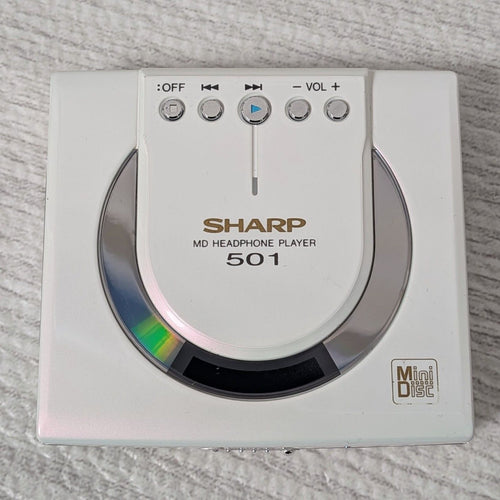 Sharp Portable Md Player D-St501-W