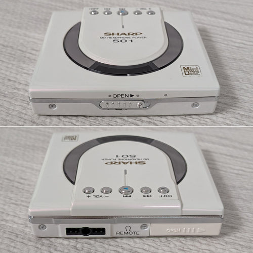 Sharp Portable Md Player D-St501-W