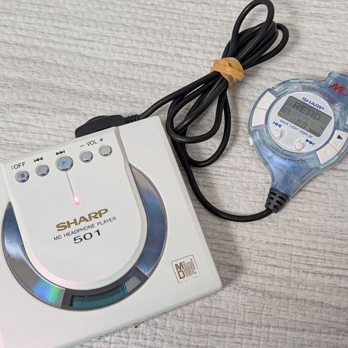 Sharp Portable Md Player D-St501-W